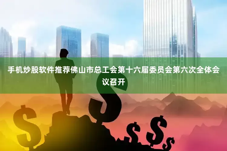 手机炒股软件推荐佛山市总工会第十六届委员会第六次全体会议召开