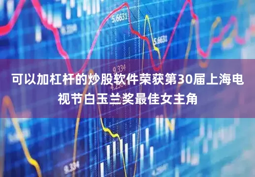 可以加杠杆的炒股软件荣获第30届上海电视节白玉兰奖最佳女主角